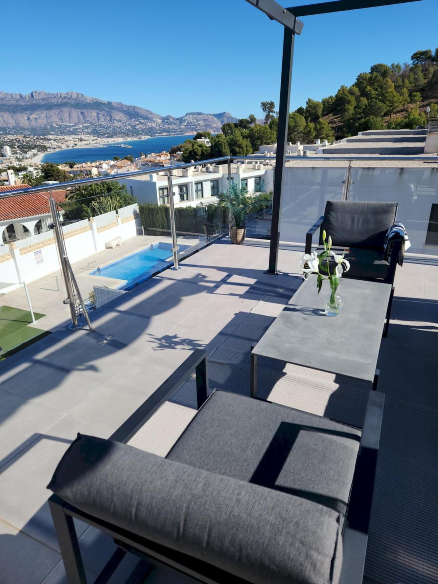 Magnificent View And Pool Villa El Albir Buitenkant foto